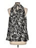 Violet & Claire 100% Polyester Black Sleeveless Blouse Size L - photo 2