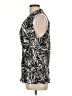Violet & Claire 100% Polyester Black Sleeveless Blouse Size L - photo 5