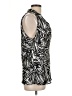 Violet & Claire 100% Polyester Black Sleeveless Blouse Size L - photo 4