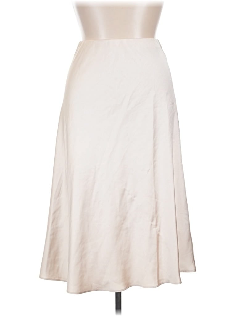 Pre-owned Kourt Formal Skirt In White
