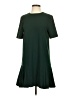 Zara 100% Polyester Solid Green Casual Dress Size S - photo 1