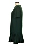 Zara 100% Polyester Solid Green Casual Dress Size S - photo 5