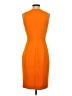 Versace Solid Orange Casual Dress Size EU (IT) 40 / US 4 - photo 2
