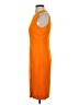 Versace Solid Orange Casual Dress Size EU (IT) 40 / US 4 - photo 5