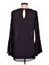 H By Halston 100% Polyester Purple Long Sleeve Blouse Size XS - photo 2