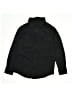 Hawk 100% Cotton Solid Black Long Sleeve Button-Down Shirt Size S (kids) - photo 1