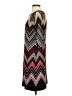 Studio One Chevron-herringbone Burgundy Cocktail Dress Size S - photo 5