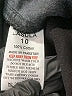 LASULA 100% Cotton Solid Black Denim Skirt Size 10 - photo 5