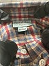 Papo d'Anjo Plaid Green Red Long Sleeve Button-Down Shirt Size 8 - photo 3