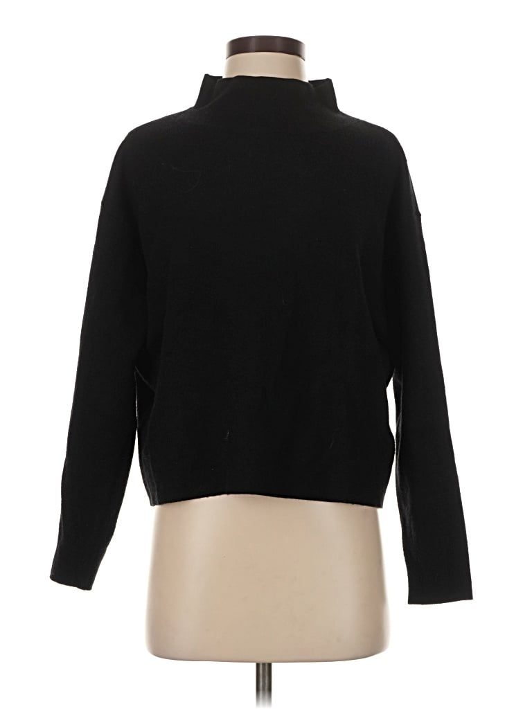 Pre-owned Quince Turtleneck Sweater In Black