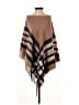 Assorted Brands 100% Acrylic Brown Tan Poncho One size - photo 1