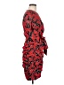 Walter Baker Print Red Cocktail Dress Size M - photo 4