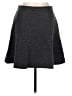 Ann Taylor LOFT Solid Gray Casual Skirt Size 10 - photo 1