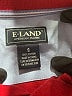 E-Land American 100% Cotton Red Short Sleeve Top Size 8 - photo 3