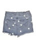 Forever 21 Polka Dots Blue Denim Shorts Size 0X - photo 2