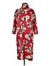 Zara Basic 100% Polyester Red Casual Dress Size S - photo 1