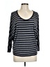Vince. Gray 3/4 Sleeve Top Size L - photo 1