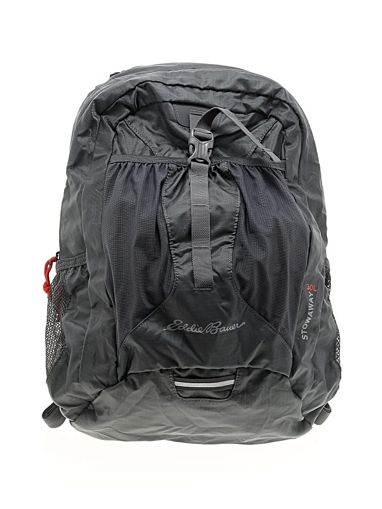 Pre-owned Eddie Bauer Backpack In Gray