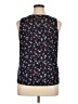 Adrienne Vittadini Black Sleeveless Blouse Size 1X - photo 2