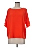 Everly 100% Polyester Orange 3/4 Sleeve Blouse Size M - photo 1