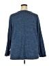 Cj Banks Blue 3/4 Sleeve Top Size 3X - photo 2