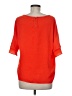 Everly 100% Polyester Orange 3/4 Sleeve Blouse Size M - photo 2