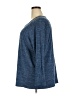Cj Banks Blue 3/4 Sleeve Top Size 3X - photo 5
