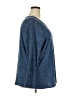 Cj Banks Blue 3/4 Sleeve Top Size 3X - photo 4