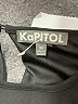 KaPITOL 100% Polyester Solid Black Casual Dress Size M - photo 7