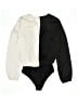 Do & Be 100% Polyester Black Bodysuit Size S - photo 2