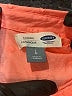 Old Navy 100% Cotton Color Block Orange Long Sleeve Blouse Size L - photo 7