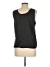 Albert Nipon 100% Polyester Black Sleeveless Top Size 10 - photo 2