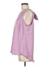 Gibson Purple Sleeveless Blouse Size M - photo 5