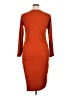 Ashley Stewart Solid Orange Casual Dress Size 14 - 16 Plus - photo 2