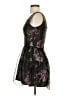 Unbranded Floral Black Cocktail Dress Size XS (estimated) - photo 5