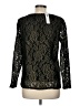 Chico's Black Long Sleeve Blouse Size Med (1) - photo 2