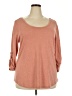 Simply Noelle Orange 3/4 Sleeve Top Size XXL - photo 1