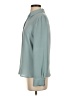 BCBGMAXAZRIA 100% Polyester Teal Long Sleeve Blouse Size XXS - photo 5