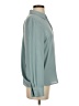 BCBGMAXAZRIA 100% Polyester Teal Long Sleeve Blouse Size XXS - photo 4