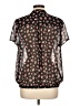 Torrid Black Short Sleeve Blouse Size Lg Plus (0) - photo 2