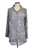David Cline Gray Casual Dress Size L - photo 1