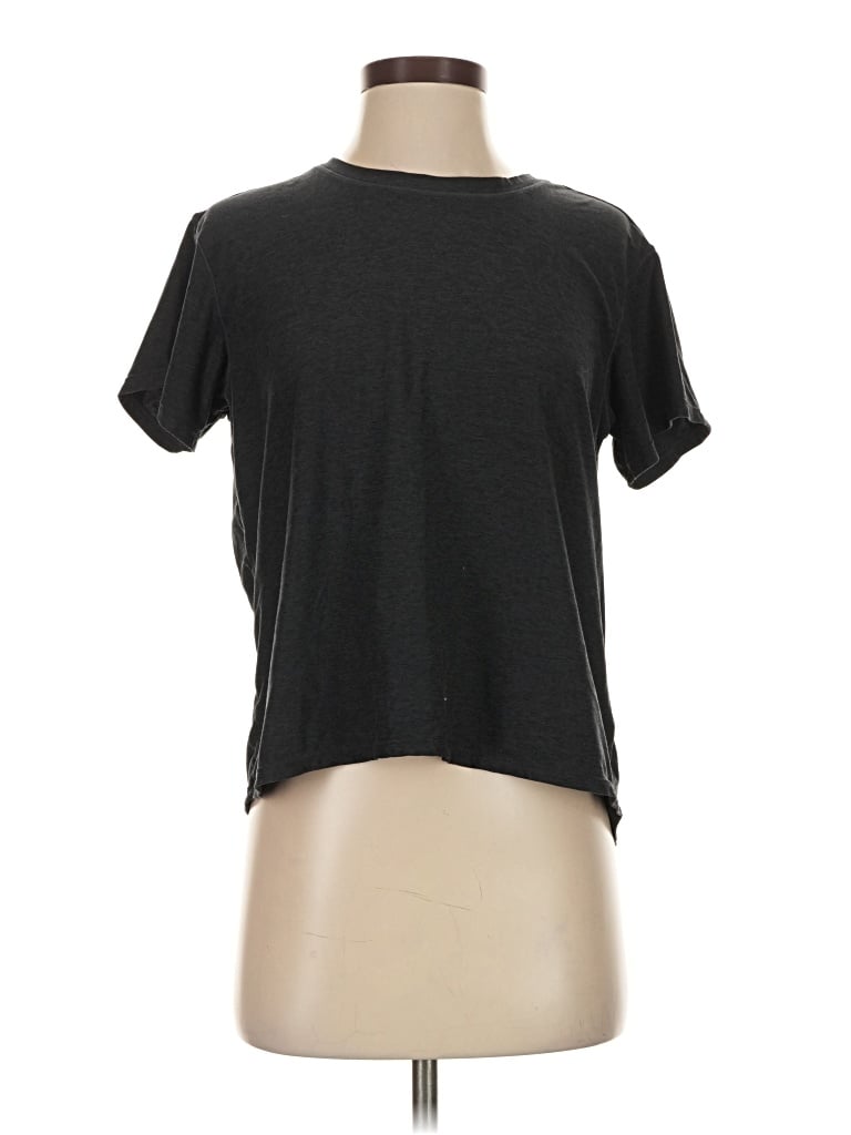 Pre-owned Athletic Works Short Sleeve T-shirt In Gray