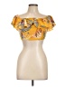 Shein 100% Polyester Yellow Sleeveless Blouse Size 12 - photo 1