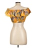 Shein 100% Polyester Yellow Sleeveless Blouse Size 12 - photo 2