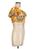 Shein 100% Polyester Yellow Sleeveless Blouse Size 12 - photo 4