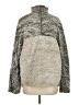 Thread & Supply 100% Polyester Gray Faux Fur Jacket Size S - photo 1