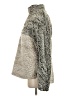 Thread & Supply 100% Polyester Gray Faux Fur Jacket Size S - photo 5