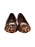 Brighton Animal Print Brown Flats Size 8 - photo 2