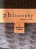 Philosophy Republic Clothing Polka Dots Gray Pullover Sweater Size L - photo 7