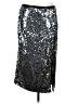 Nine West 100% Polyester Silver Formal Skirt Size M - photo 1
